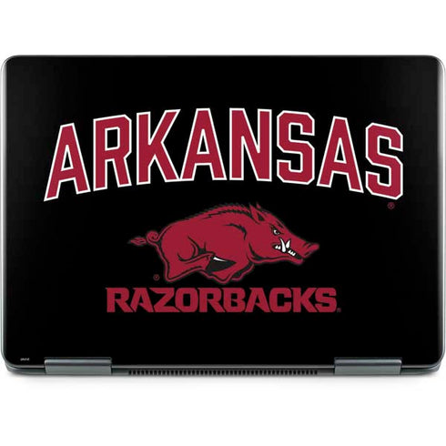 University of Arkansas-Fayetteville Razorbacks Black Notebook 9 Pro 13in (2017) Skin